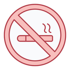 No Smoking Icon Design