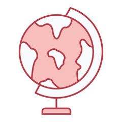 Geography Icon Design