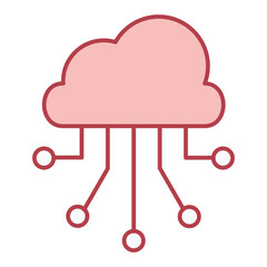 Cloud Computing Icon Design