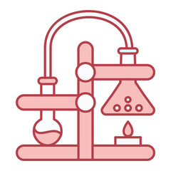 Chemical Reaction Icon Design