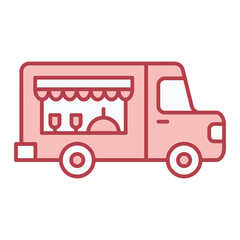Food Truck Icon Design