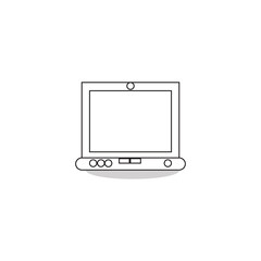 Digital device design Free Vector