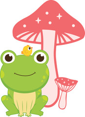 illustration of a mushroom