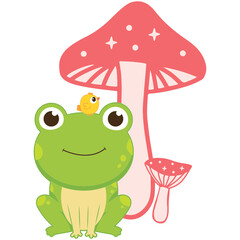 illustration of a mushroom