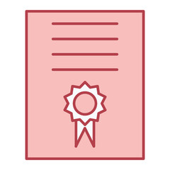 Certificate Icon Design
