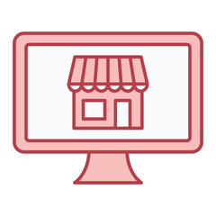 Online Shopping Icon Design