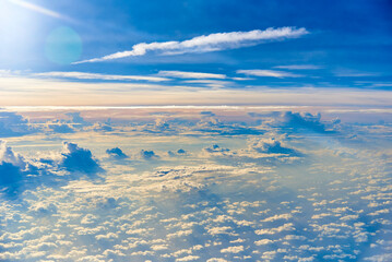 Fototapeta premium Clouds From Above