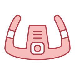 Plane Steering Wheel Icon Design