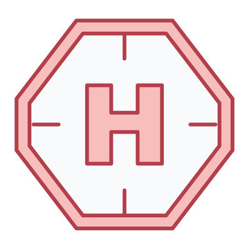 Helipad Icon Design