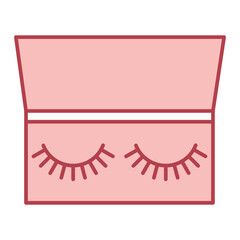 Eyelashes Icon Design