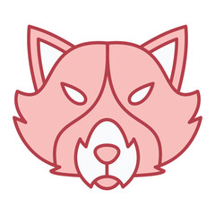 Raccoon Icon Design