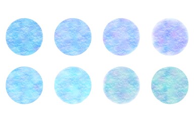 幻想的な円丸ドット