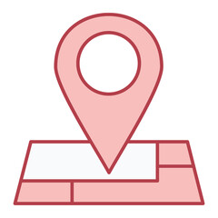 Map Location Icon Design