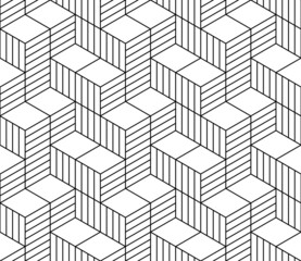 Black and white seamless illustrations. Coloring book, colouring page for children and adults. Decorative abstract linear vector pattern design. Line art drawing. Easy to edit color and line.