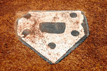 home plate on a little league baseball field