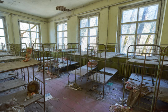 Abandoned Kindergarten In Chernobyl Exclusion Zone