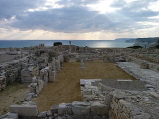 Cyprus: Ancient Kourion at sunset