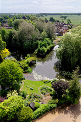 Fototapeta na wymiar Town of Warwick - England - United Kingdom