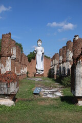 Buddha statue located in the Muang Boran museum