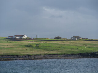 die schottischen Shetland-Inseln