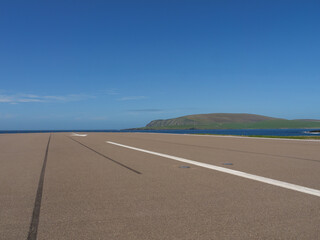 Fototapeta premium Die Shetland-Inseln in Schottland