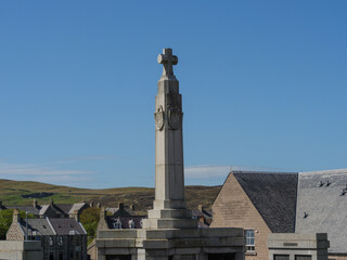 Die Shetland-Inseln mit der Stadt Lerwick