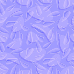 Petals abstract vector pattern