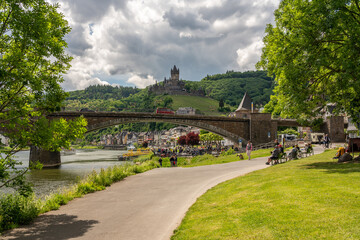 Obraz premium Cochem im frühsommer