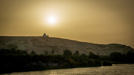 sunset monastery