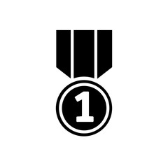 Medal za pierwsze miejsce ikona