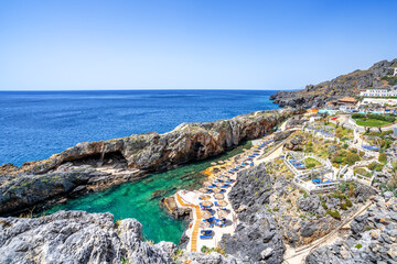 Calypso Beach, Insel Kreta, Griechenland  - obrazy, fototapety, plakaty