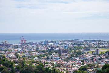 Fototapeta na wymiar Port of Spain Trinidad 