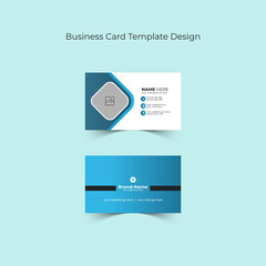 Business Card, Visiting Card, Id Card Design Template with creative, modern, professional and eye catching vector layout for your brand and identity