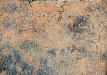Brick texture, made of clay, high resolution image.