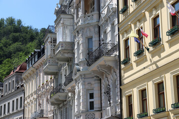 Bäderstadt Karlsbad - Karlovy Vary in Böhmen - Tschechien