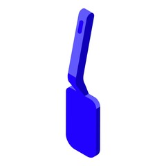 Silicone spatula icon isometric vector. Cutlery tool. Cooking food