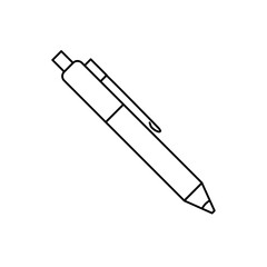 Długopis  - ikona wektorowa