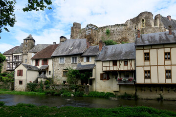 Fototapeta na wymiar Segur-le-Château, Limousin, France