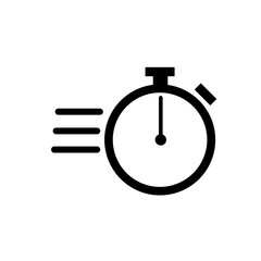 Stoper, czas - ilustracja wektorowa