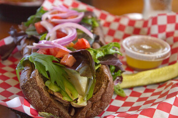 Vegetarian Hoagie Feast
