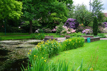 Der Stadtpark Thalenweide in Westerstede