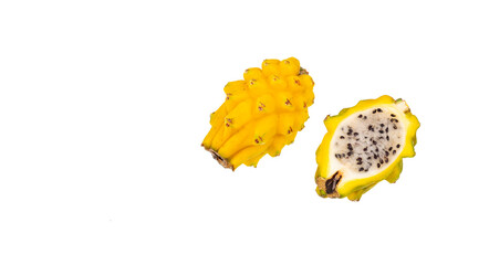 Selenicereus megalanthus - Ripe yellow pitahaya tropical fruit