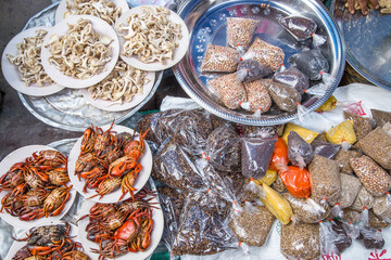 insects at the market