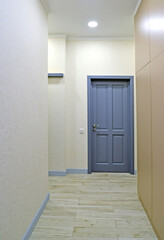 Fototapeta premium Interior of the corridor overlooking the interior door