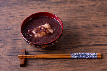 お餅入りぜんざい