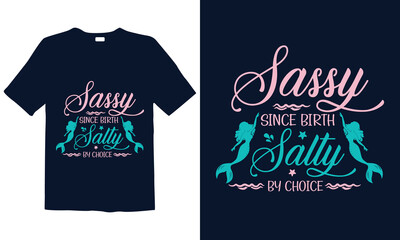 Mermaid slogan print-ready illustration design for fashion graphics, t-shirt prints, posters, stickers, decor elements, t-shirts, and prints. Funny hand drawn
lettering quote about the mermaid. 