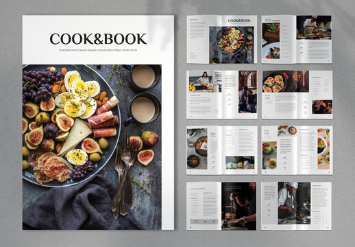 Cookbook Magazine Layout