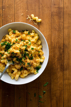 Macaroni and Cheese with Parsley