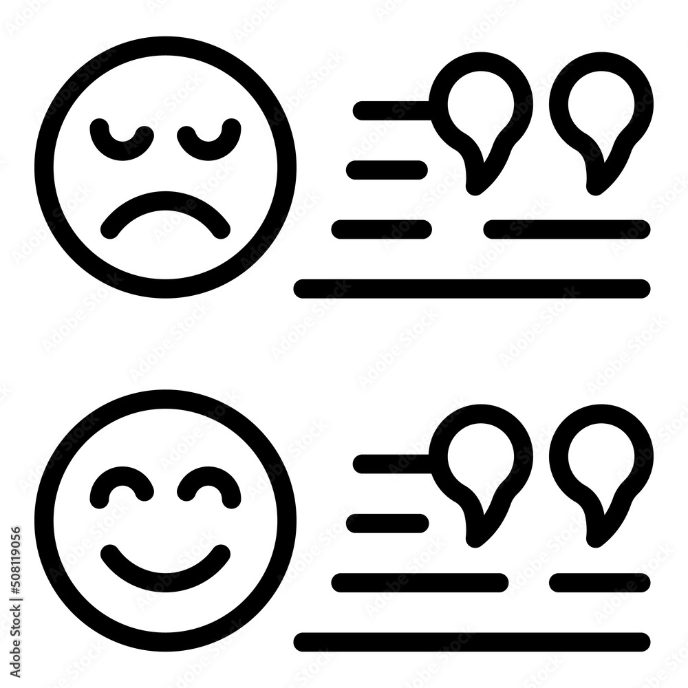 Poster digital reference icon outline vector. support report. user web
