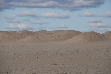 sand dunes in park
